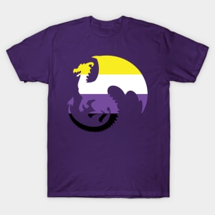 Pride Animals- Nonbinary Dragon T-Shirt